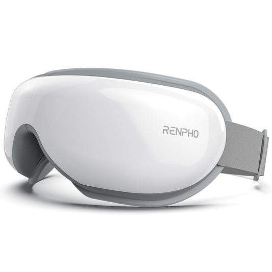 RENPHO Eye Massager with Heat & Bluetooth Music, Reduce Eye Strain Dark Circles Dry Eye Improve Sleep