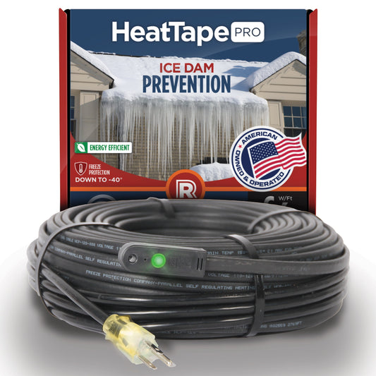 Radiant Solutions Heat Tape Pro Heating Cable For Roof & Gutter 120V 6FT