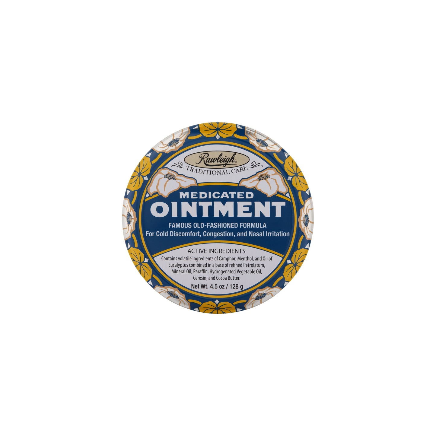 Rawleigh Medicated Ointment Tin: 4.5 oz / 128g - Pack of 1