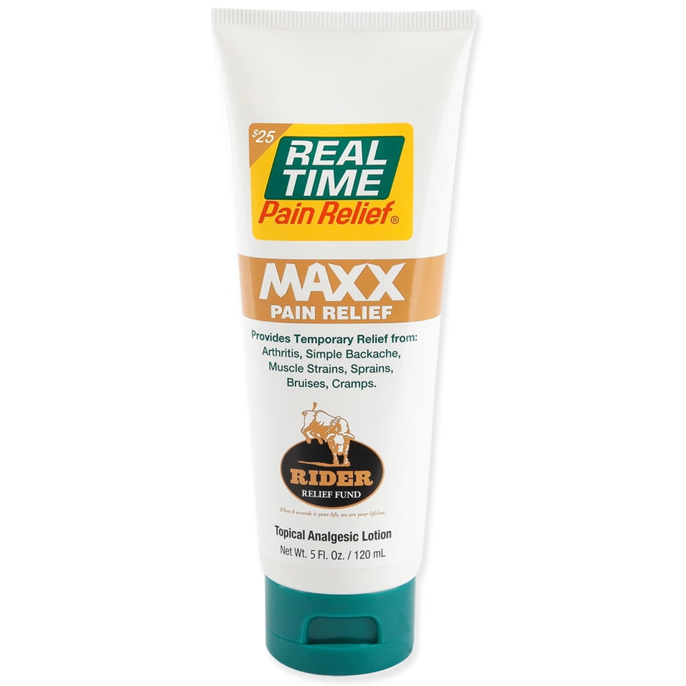 Real Time Pain Relief MAXX Pain Relief 5oz Tube 5 Fl Oz (Pack of 1)