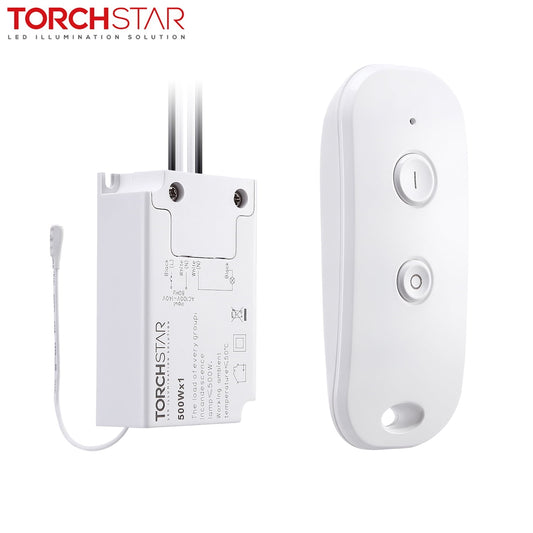 Remote Light Switch Wireless, On/Off Switch and Receiver Kit