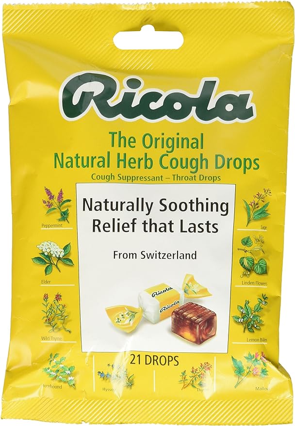 Ricola Original Natural Herb Throat Drop, 12 Count