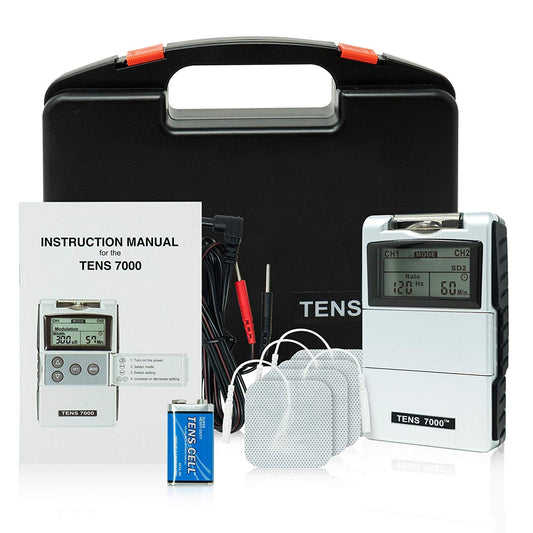 Roscoe Medical TENS 7000 2nd Edition Digital TENS Unit with Accessories-OTC