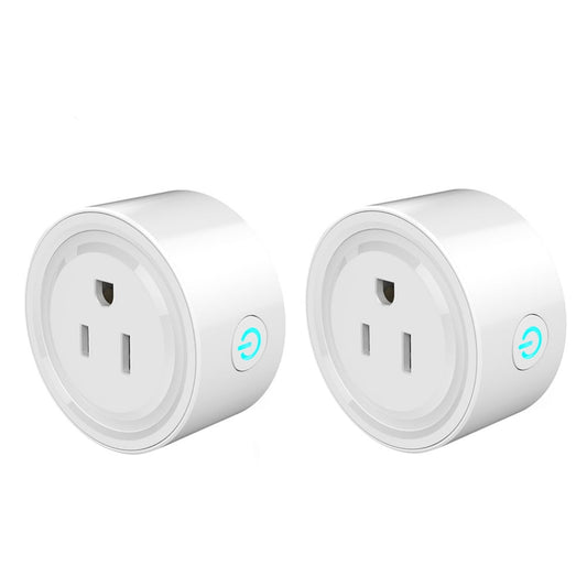 Rosnek Switch Smart Plug, Wireless WiFi Outlet, Works with Amazon Google Assistant,No Hub Required,1/2/3/4/6/8/10Pack