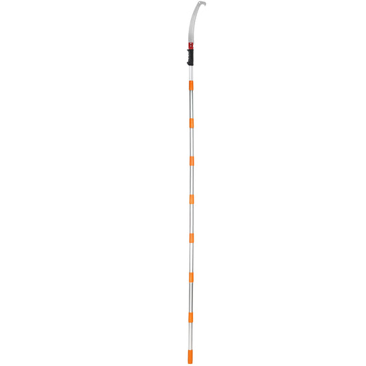 SKYSHALO Manual Pole Saw Extendable Tree Pruner 4.6-9.8 ft Aluminum Alloy Pole