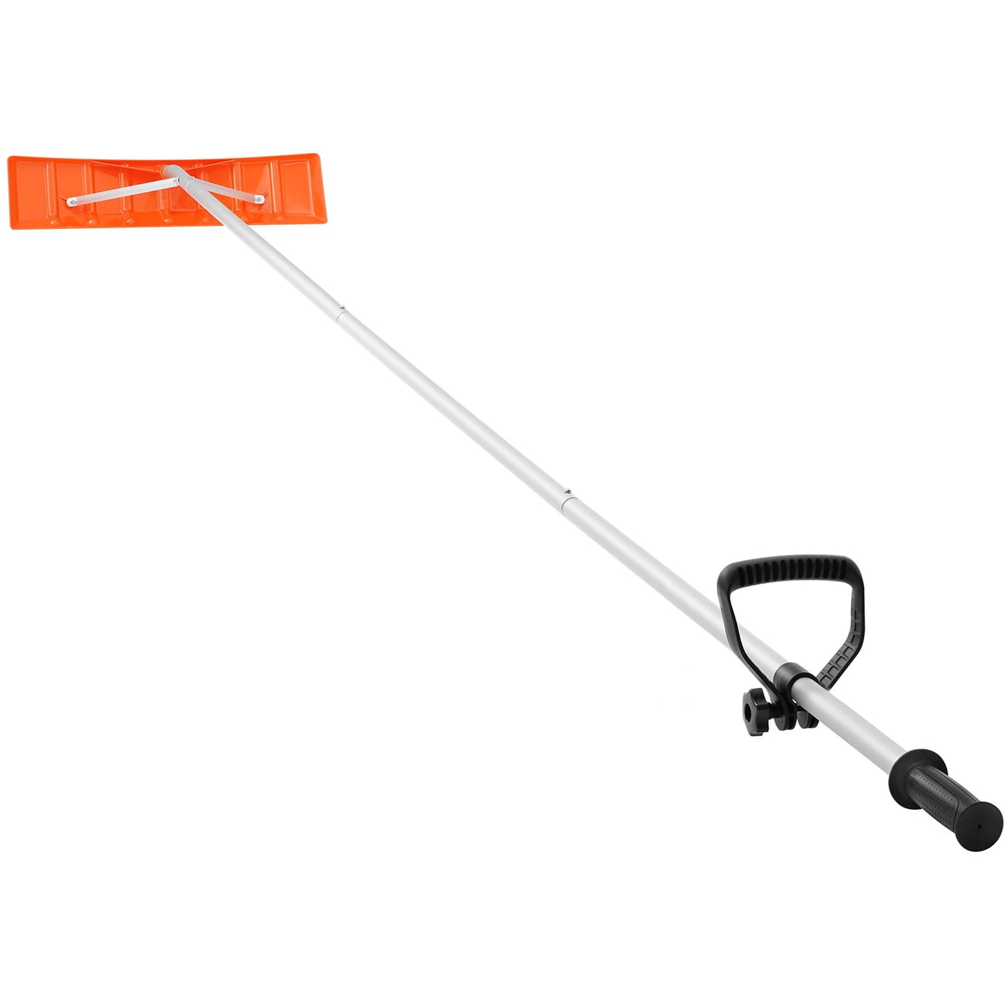 SKYSHALO Snow Rake 25" ABS Blade Snow Removal Tool 21" Aluminum Roof Shovel