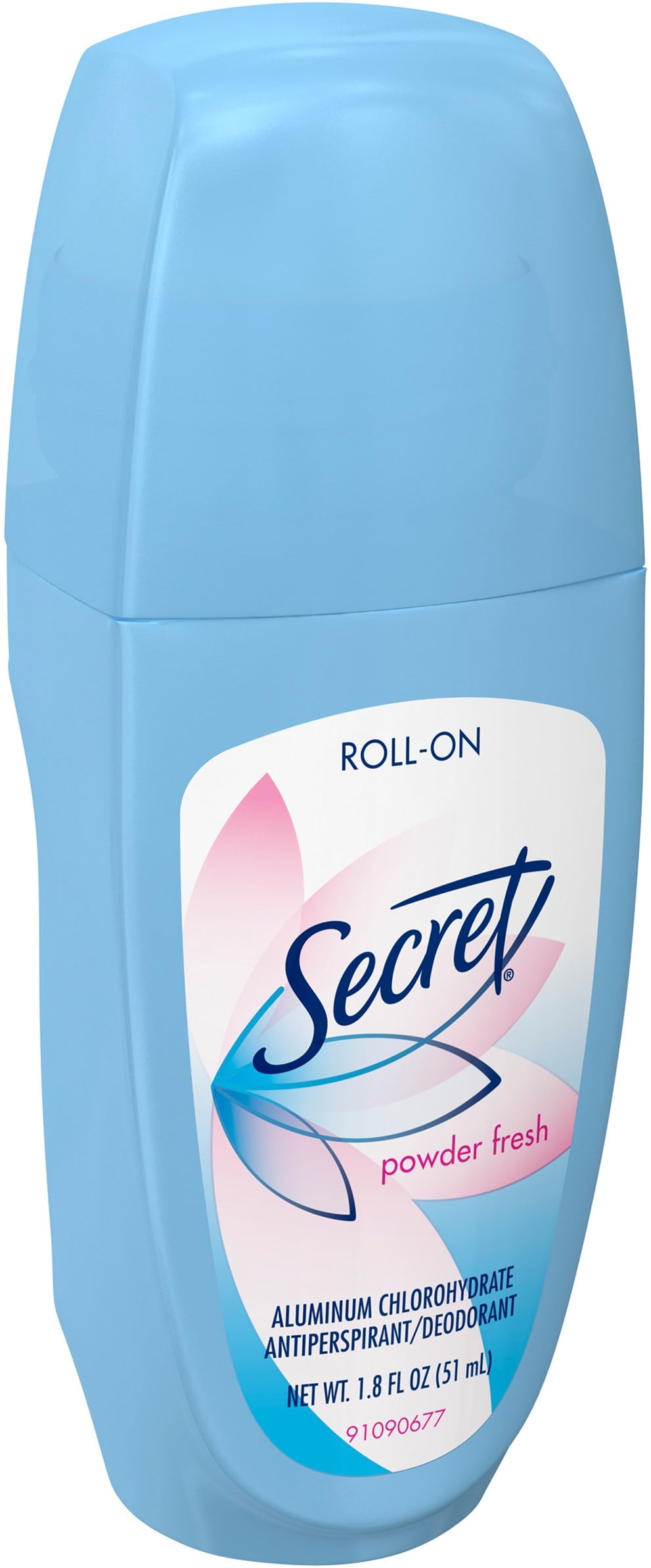 Secret Original Roll-On Antiperspirant Deodorant, 1.8 oz (Pack of 4)