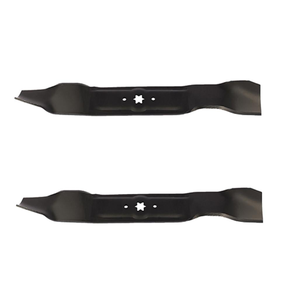 Set of (2) Mulching Blades Fits Cub Cadet MTD Fits Toro Troy Bilt 42" Cut Deck Lawn Mower 942-0616A