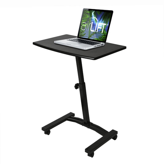 Seville Classics 21" - 33" Metal Adjustable Desk Black OFF65994B