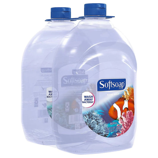 Softsoap Liquid Hand Soap Refill, Aquarium, 2 pk./64 oz.