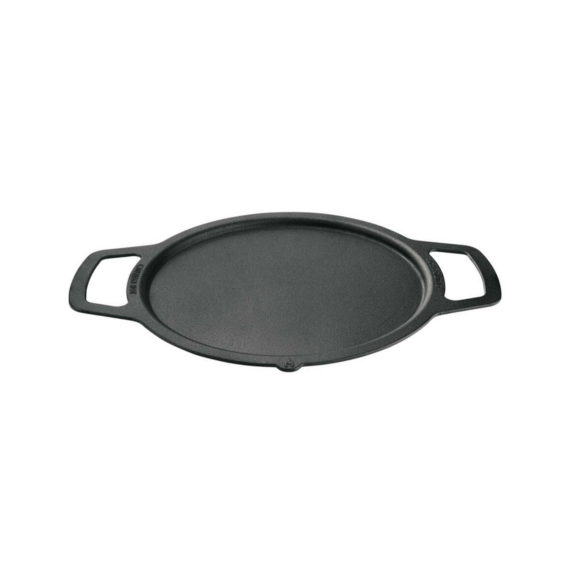 Solo Stove Ranger Cast Iron Griddle Top, Cookware for Ranger fire pit, Fireplace accessory, Cooking surface: 14.25", Weight: 12.5 lbs