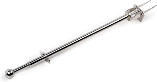 Stainless Steel Silver Long Reach Pickle Fork 8.5 inch