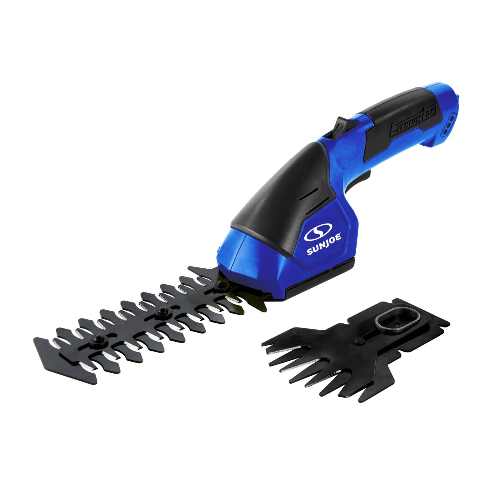 Sun Joe 2-in-1 Cordless Grass Shear + Hedger, 7.2-Volt - Blue