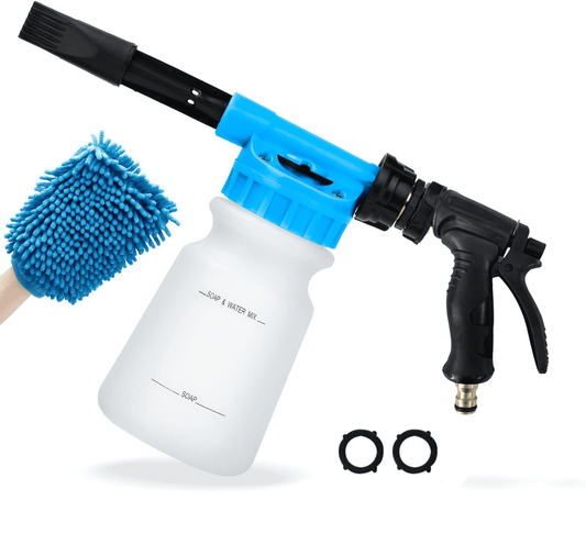 Silensys Swtroom Car Wash Foam Gun, Car Wash Soap Spray Scratch Free Cleaning Foam Cannon Car Washing Kit