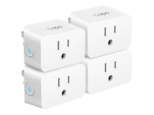 Tapo P125 V1 - Smart plug - mini - wireless - 802.11b/g/n, Bluetooth 4.2 - 2.4 Ghz (pack of 4)