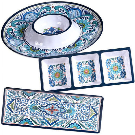 Talavera 3pc Hostess Set