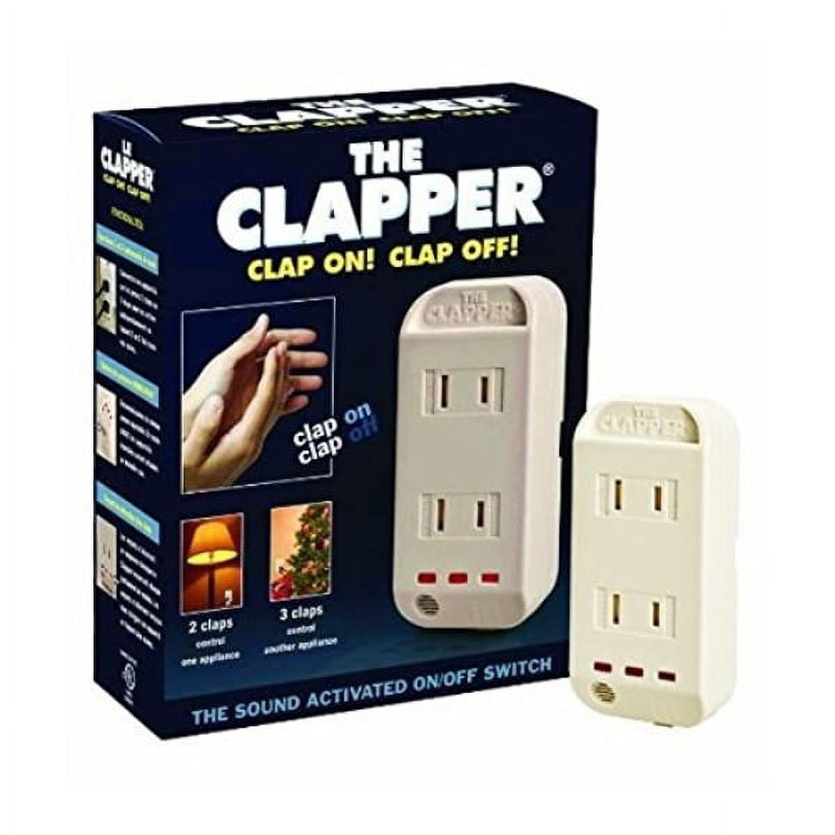 The Clapper (Original) Sound Activated on/off Switch Clap Detection Lights 0.64 lb 110 Volts