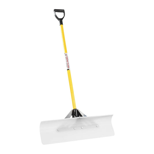 The Snowplow Poly Snow Pusher 30 Inch Blade Snow Pusher Shovel with Handle