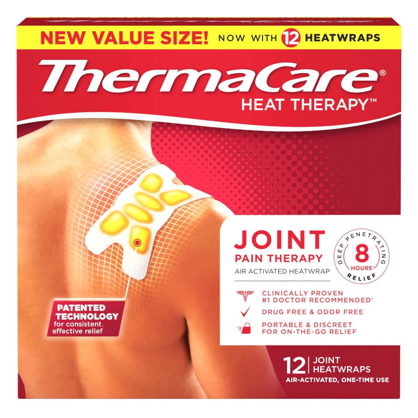 Thermacare Joint Therapy, 12 HeatWraps