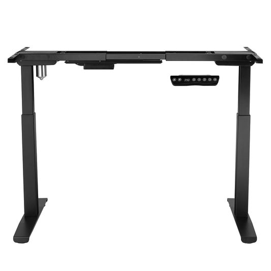 Topbuy Electric Standing Desk Frame Adjustable Motorized Sit Stand Desk Base Black Black