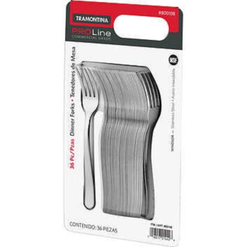 Tramontina Pro Line 36 Dinner Forks Commercial Grade Stainless Steel