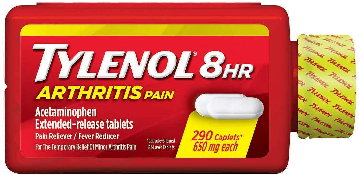 Tylenol Arthritis Pain Caplets, 290 Ct