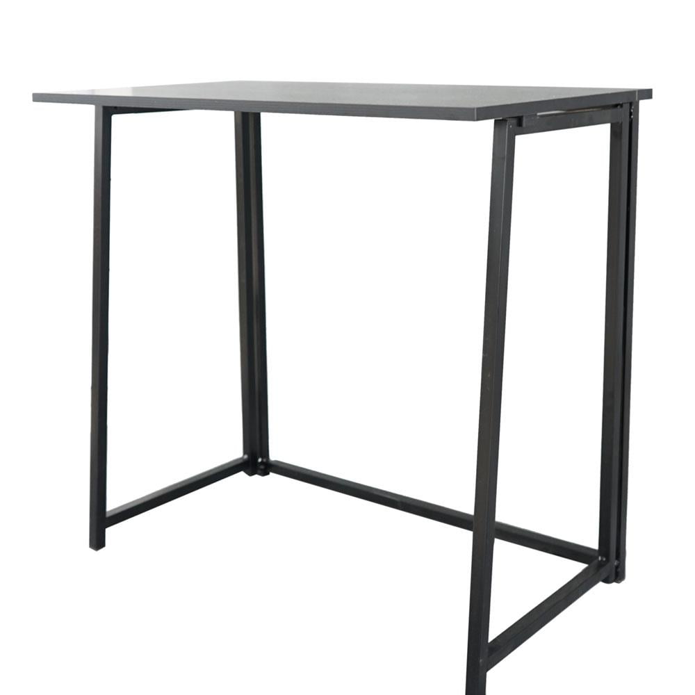 UBesGoo Folding Computer Desk Writing Table for Home Office Black