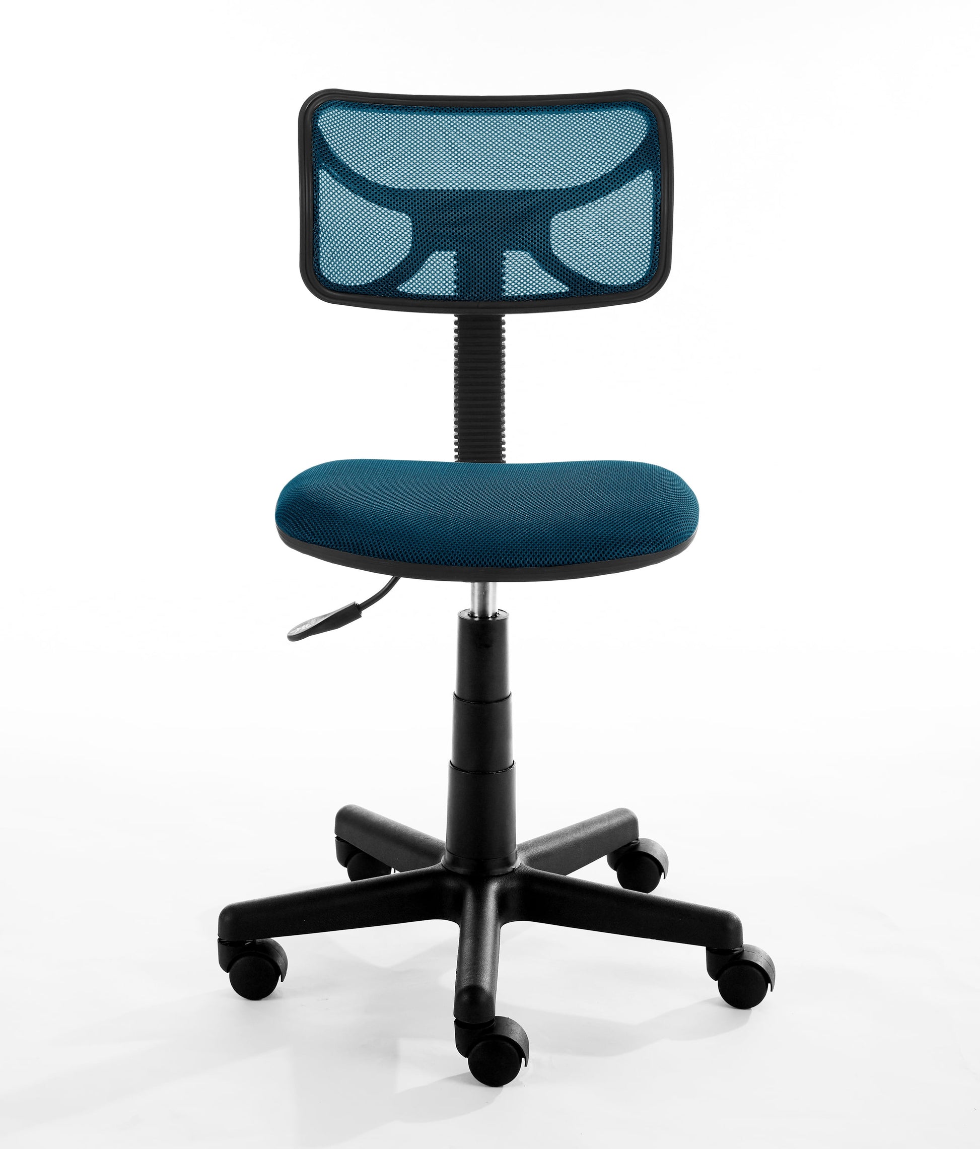 Urban Shop 8.66" Task Chair with Swivel & Adjustable Height, 225 lb. Capacity, Blue