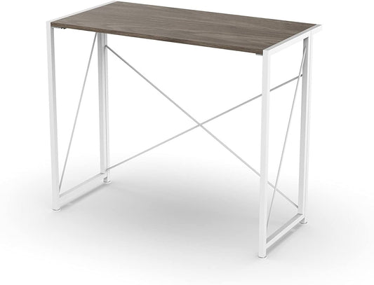 Urban Shop Wood Folding Desk, White