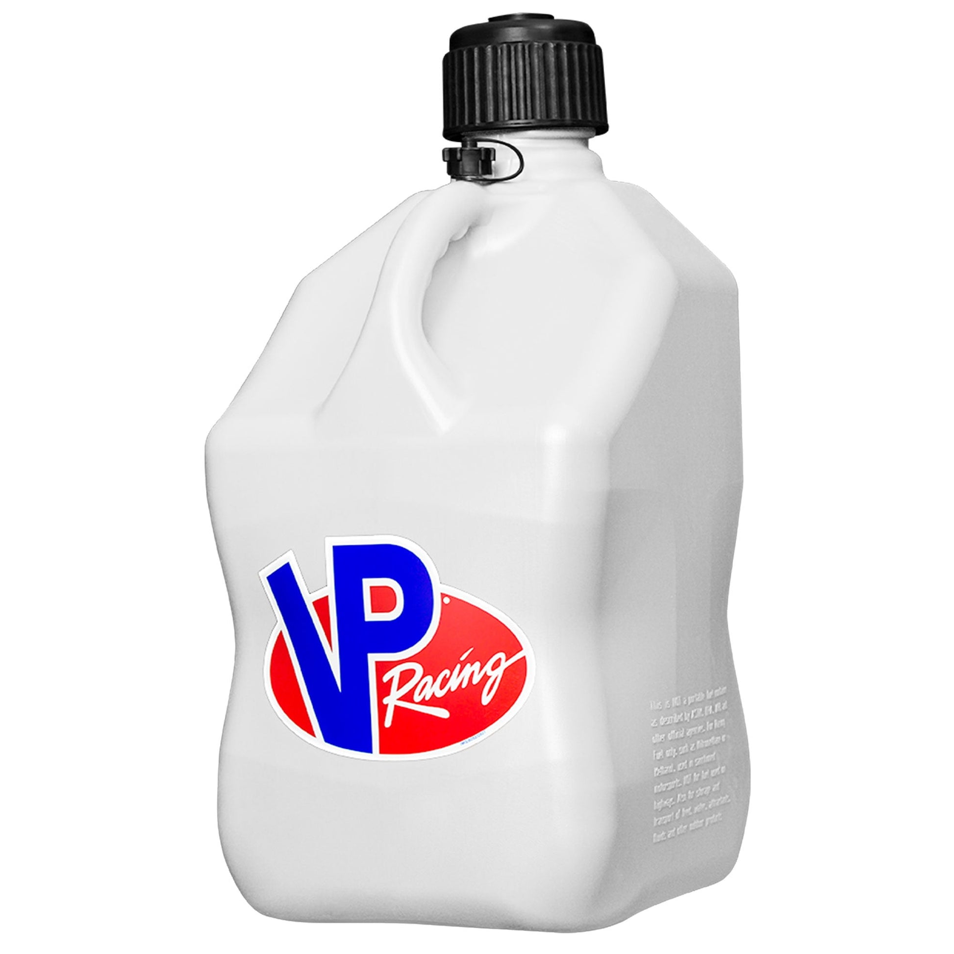 VP Racing 5.5 Gallon Motorsport Racing Liquid Container Utility Jug, White