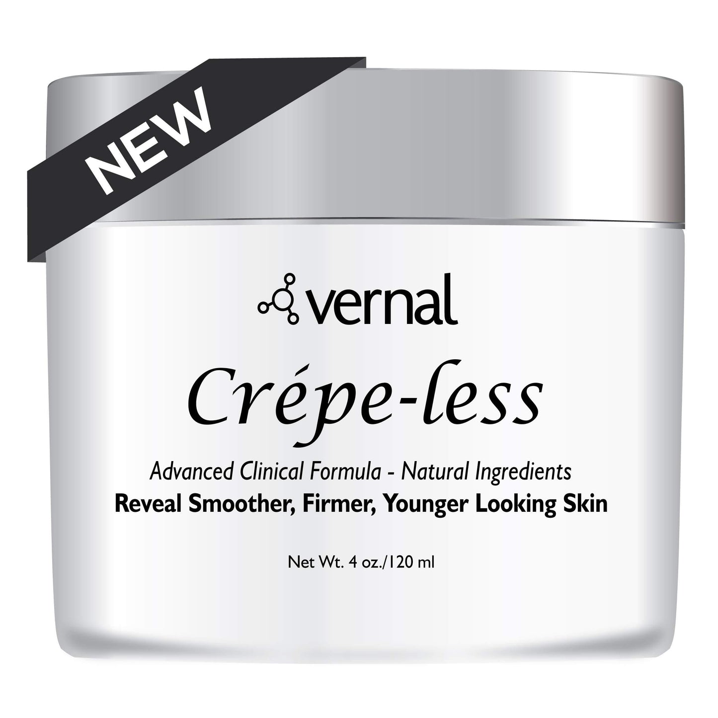 Vernal Crepe-less Anti-Aging Organic Shea Butter Neck, Arms, Legs and Body Cream, 4 oz