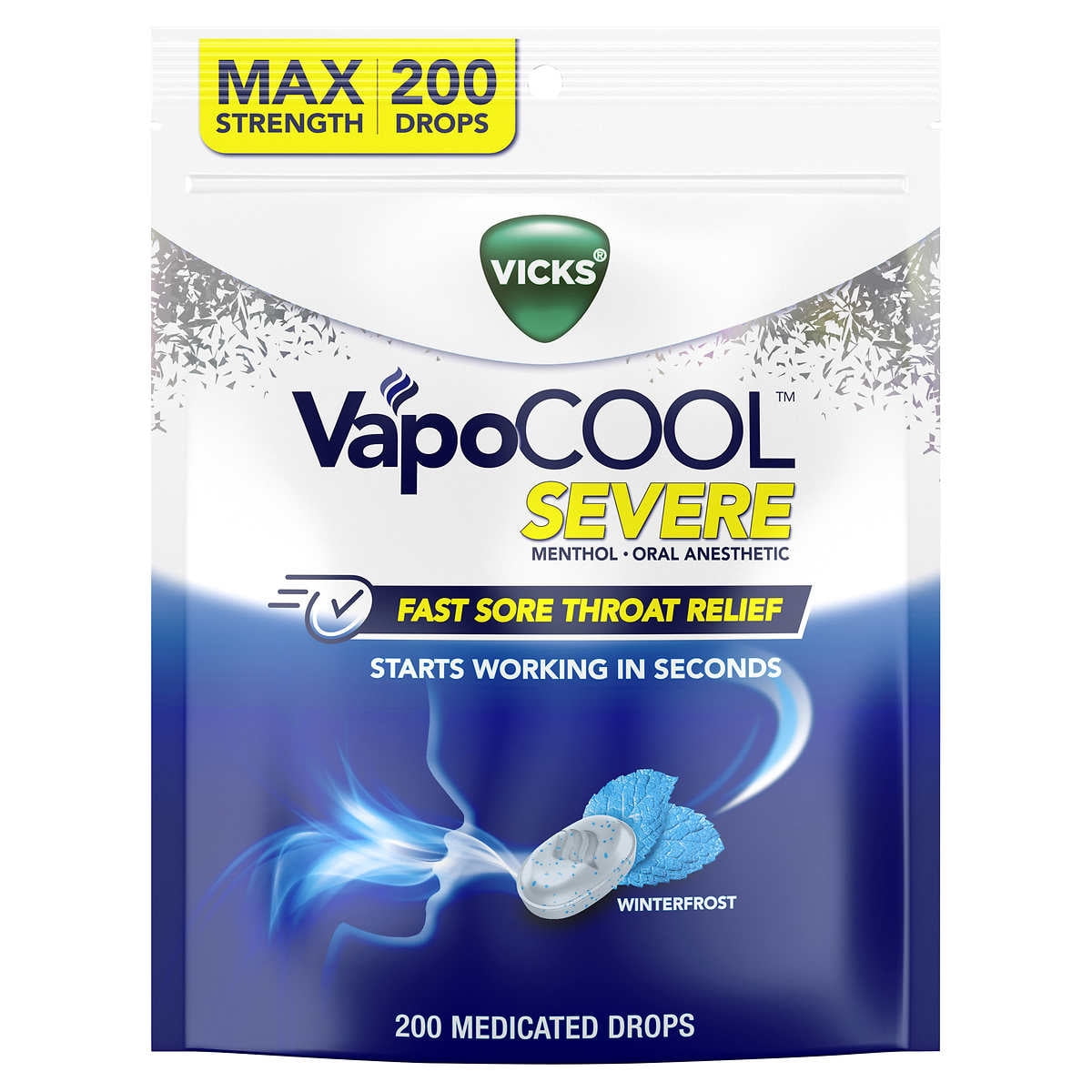 Vicks VapoCOOL WinterFrost Drops, 200 Drops