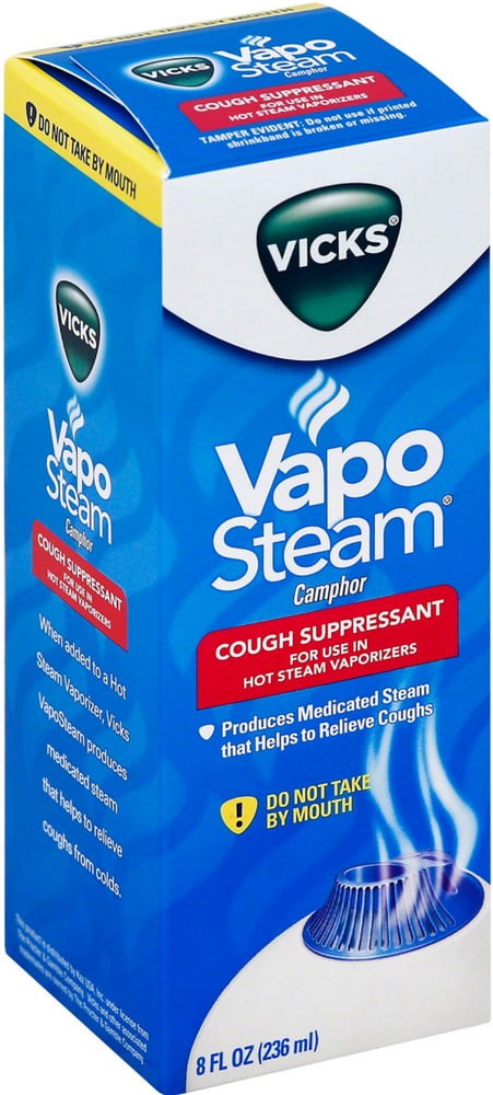 Vicks VapoSteam Cough Suppressant Liquid 8 oz (Pack of 3)