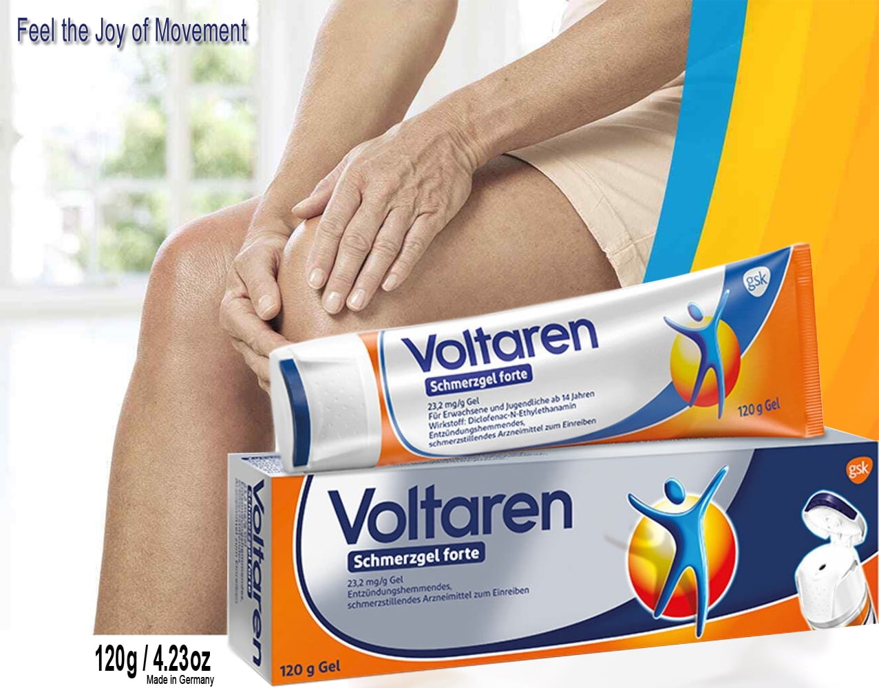 Voltaren Extra Strength 120g/4.23oz Anti-Inflammatory Cream - Now Available Over the Counter