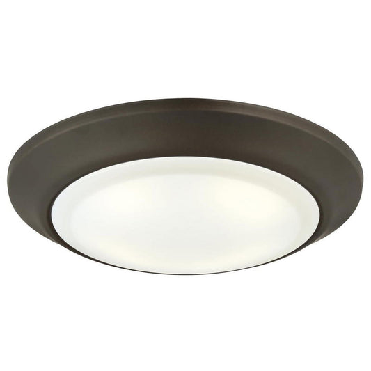 Westinghouse Oil-Rubbed Bronze Brown 5.5 in. W Steel LED Recessed Light Fixture 15 watts