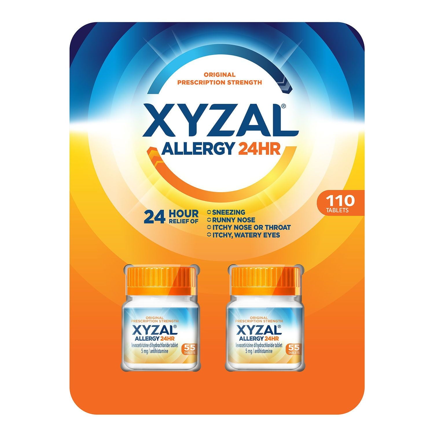 XYZAL Allergy 24 hour 110 Tablets