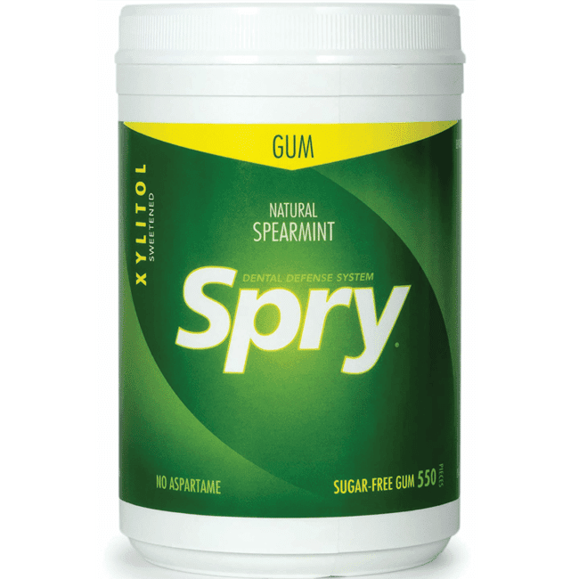 Xlear Spry Sugar-Free Gum Natural Spearmint 550 Ct