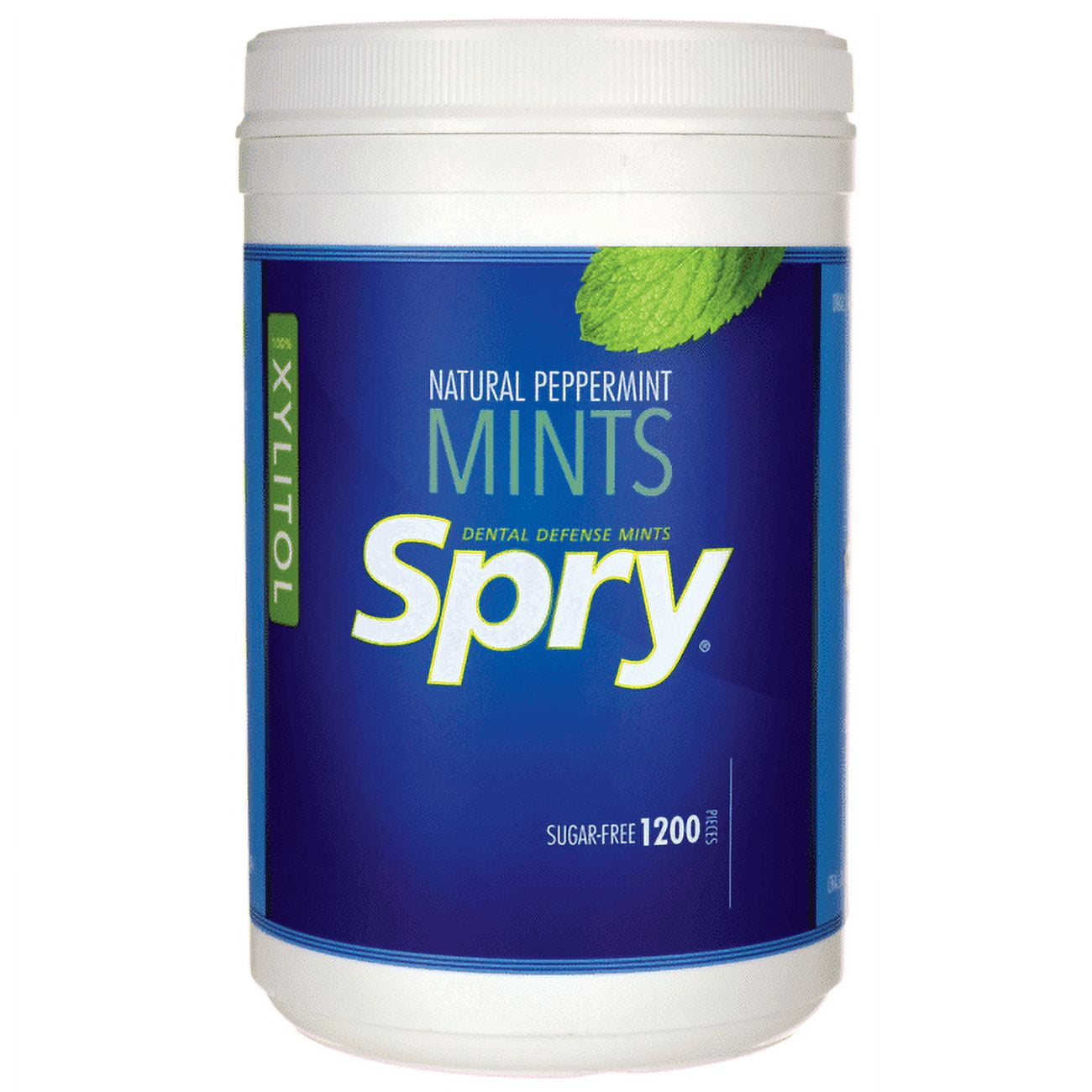 Xlear Spry Peppermint Mints - Sugar Free 1200 Ct