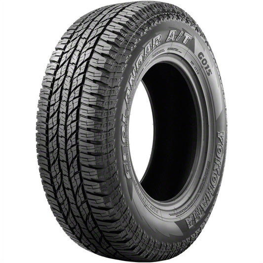 Yokohama Geolandar AT G015 All Terrain LT265/60R20 121/118S E Light Truck Tire Fits: 2021-23 Chevrolet Silverado 1500 LT Trail Boss, 2015-19 Chevrolet