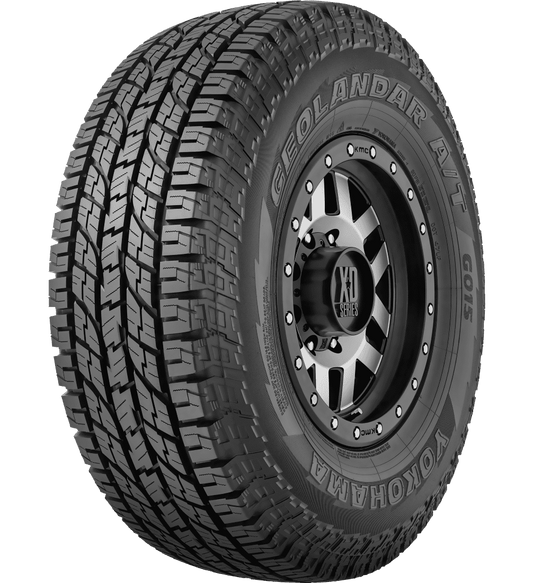 Yokohama Geolandar AT G015 All Terrain LT285/70R17 121/118S E Light Truck Tire Fits: 2015-18 Ram 1500 Rebel, 2021-23 Jeep Wrangler Unlimited Rubicon 3