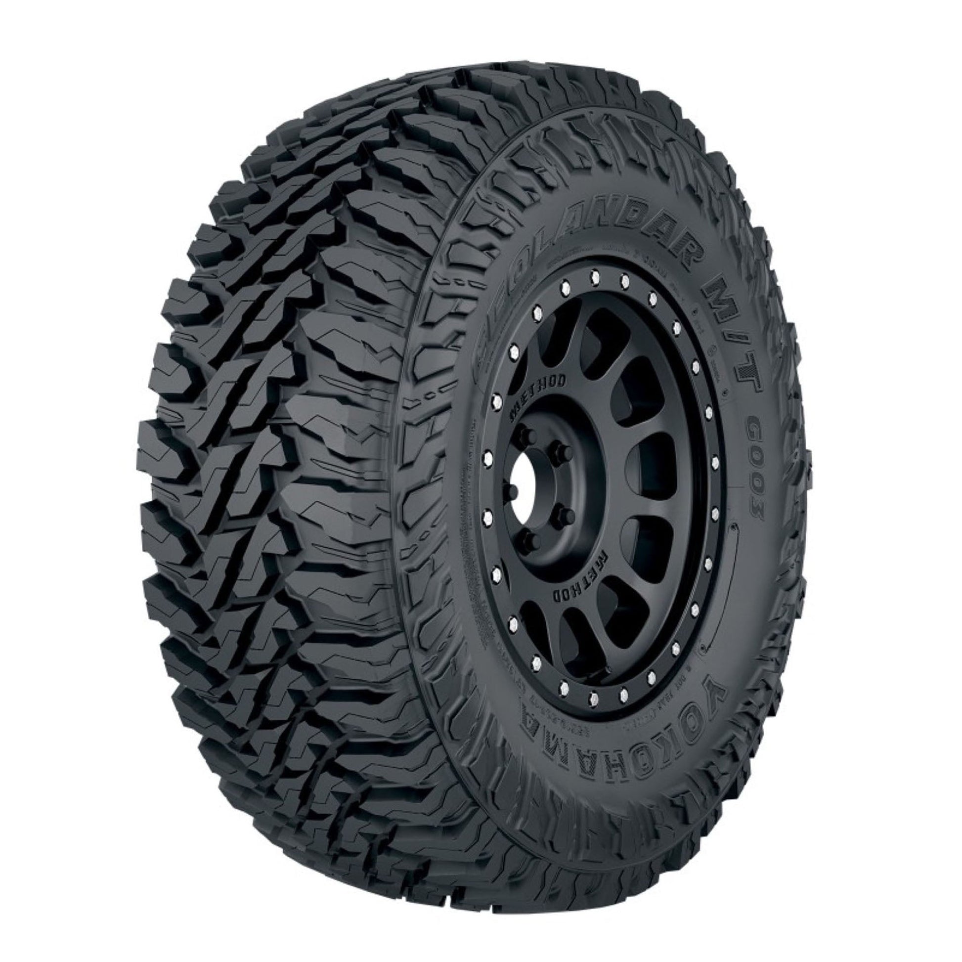 Yokohama Geolandar M/T G003 Mud Terrain LT225/75R16 115/112Q E Light Truck Tire Fits: 2000-01 Dodge Ram 2500 Base, 1990-95 Chevrolet K1500 WT