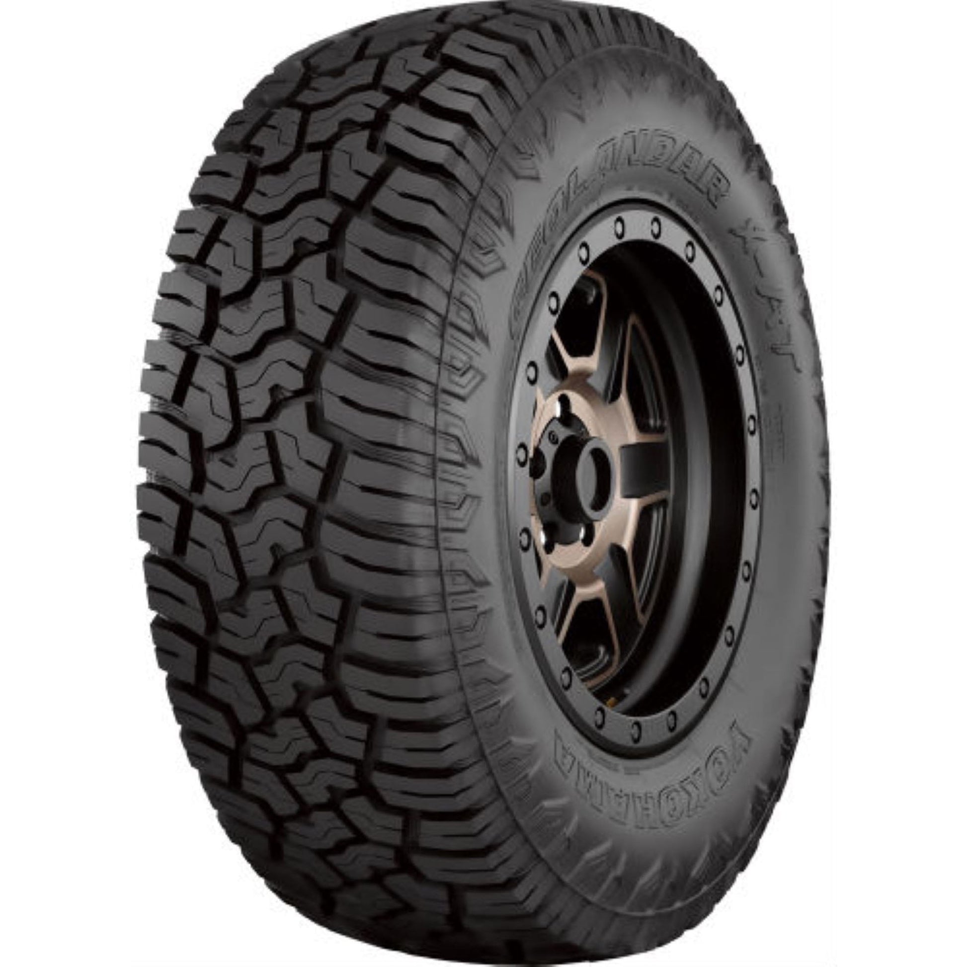 Yokohama Geolandar X-AT All Terrain LT265/75R16 123/120Q E Light Truck Tire Fits: 2000-02 Dodge Ram 2500 Base, 2013-14 Toyota FJ Cruiser Base