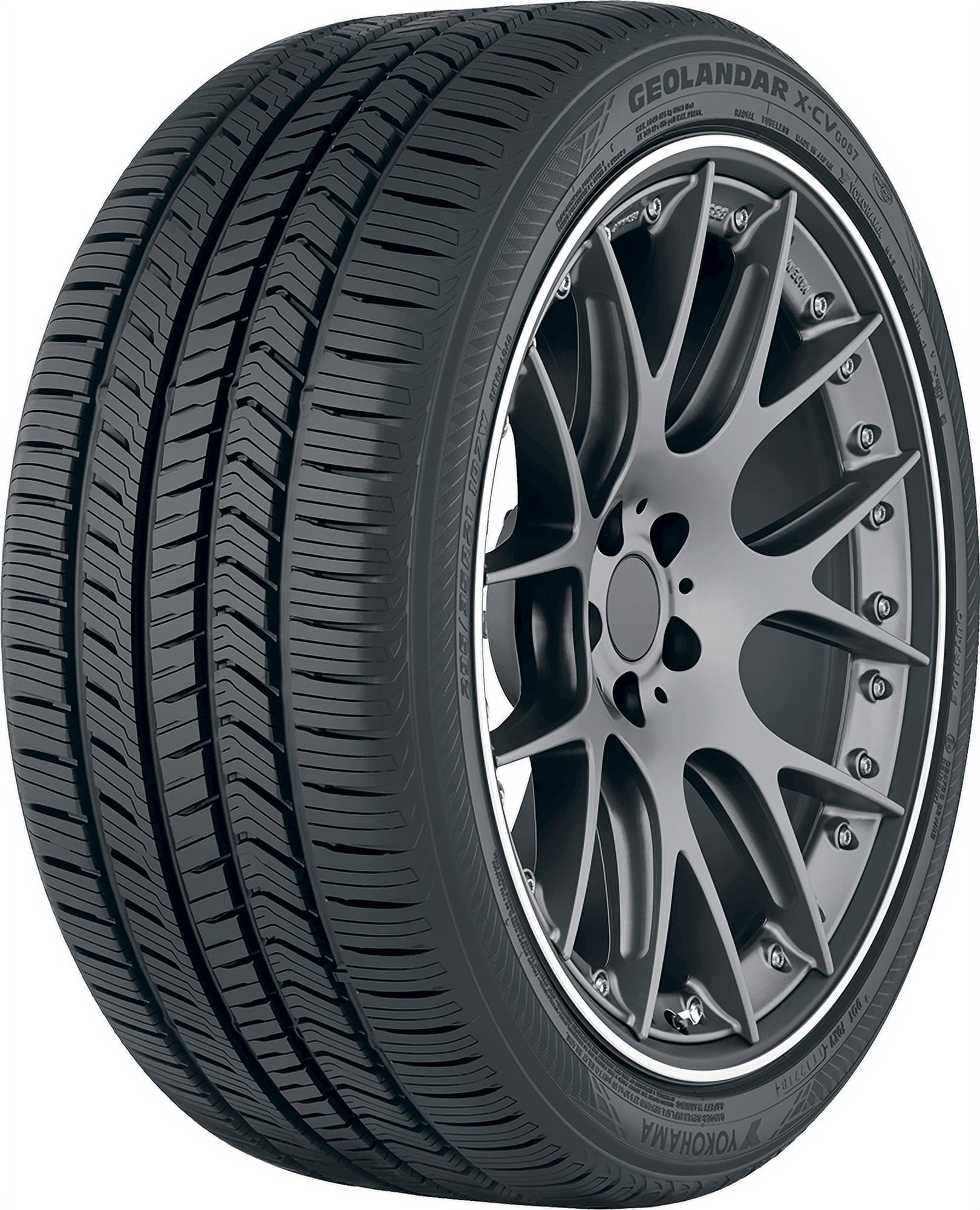 Yokohama Geolandar X-CV 235/45R19 99W Fits: 2013-19 Ford Escape Titanium, 2022-23 Jeep Compass Red