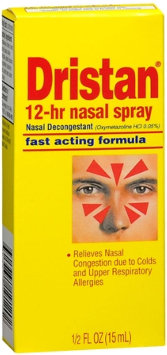 Dristan 12-Hour Nasal Spray 0.50 oz (Pack of 6)