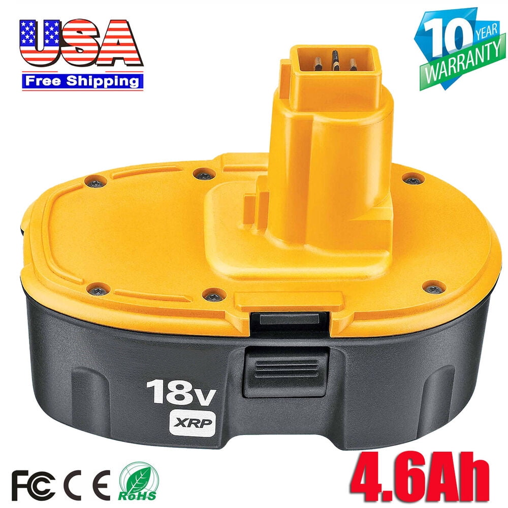 1x 4.6Ah Battery Yellow&Black 18Volt For Dewalt XRP DC9096-2 DC9098 DC9099 DW9096 DC9096