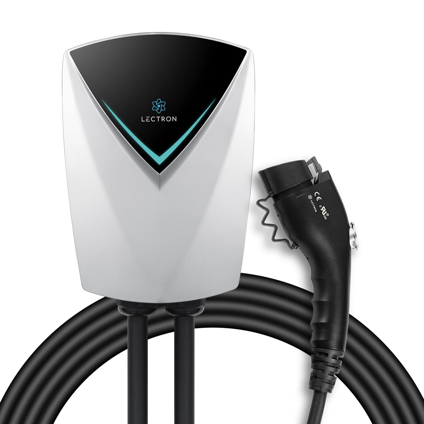 J1772 Level 2 NEMA 14-50/Hardwired Electric Vehicle (EV) Charging Station- up to 48A (240V)-16'