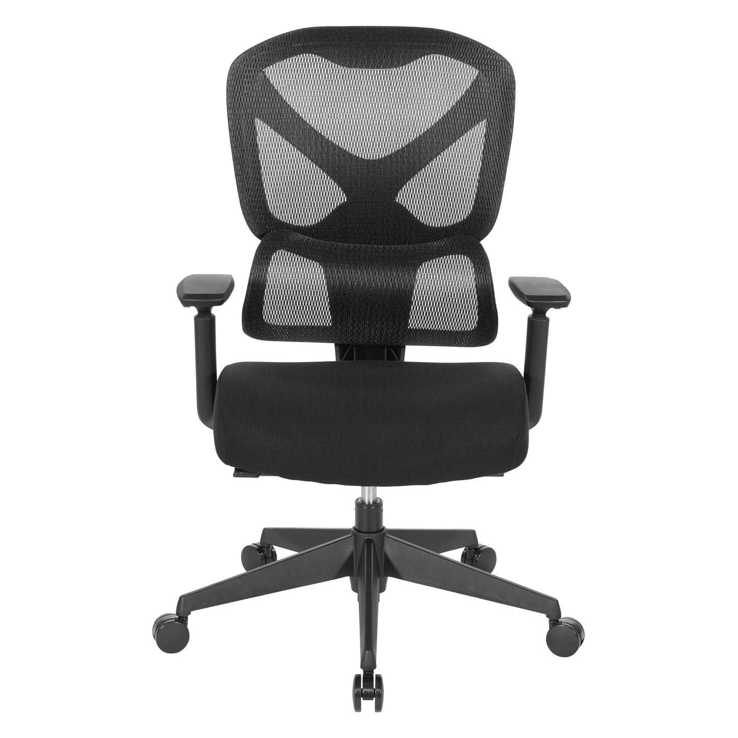 High Back Mesh Back Manager’s Chair with Self-Adjusting Lumbar Support and Adjustable Arms