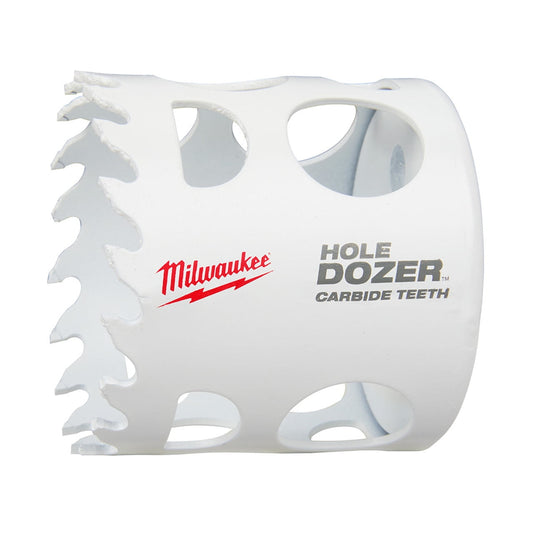 Pack of 1, Milwaukee 49-56-0735 3-1/8 In. Hole Dozer Carbide Teeth Hole Saw