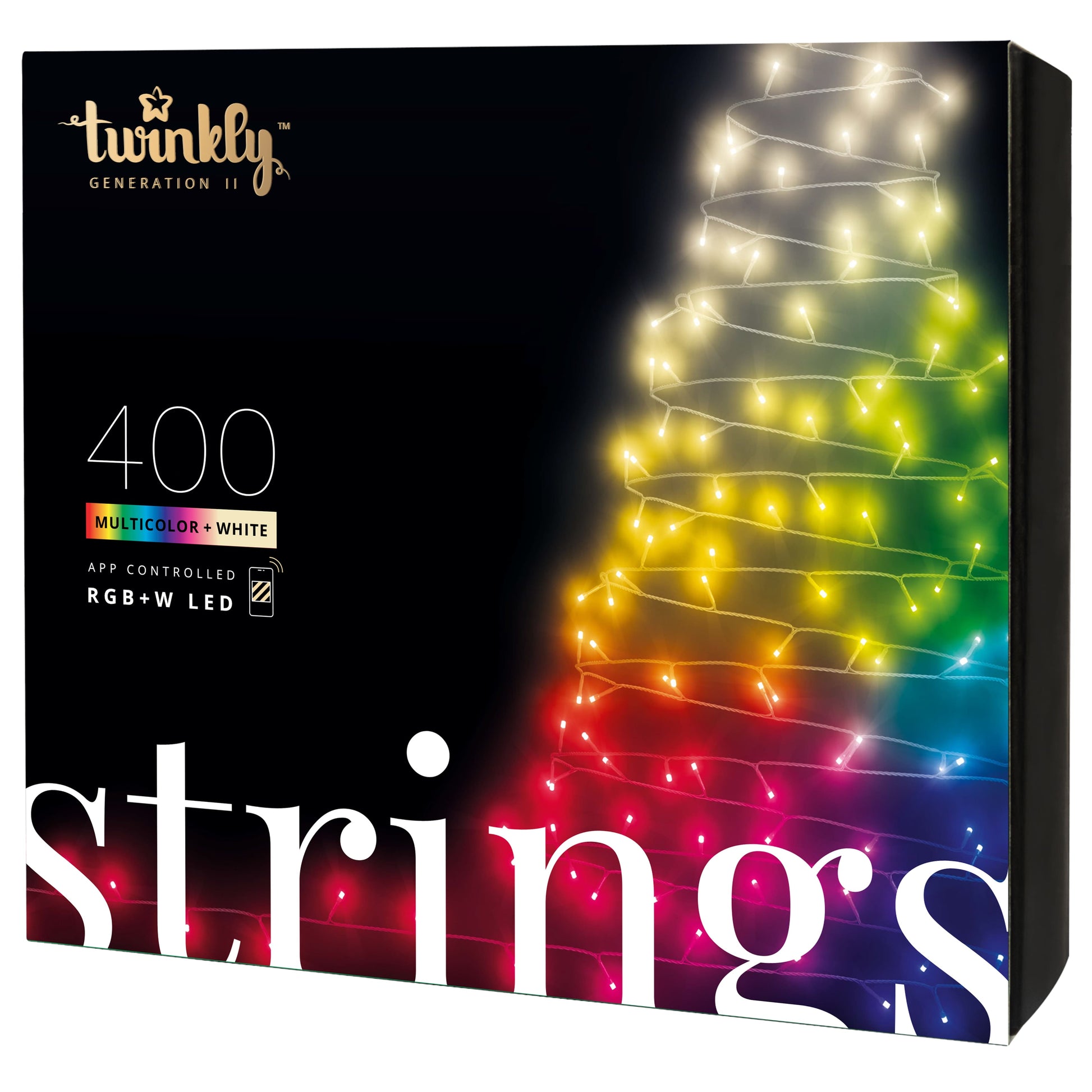 Smart Light Strings Special Edition 400 RGB+W LED Gen II, 105 ft