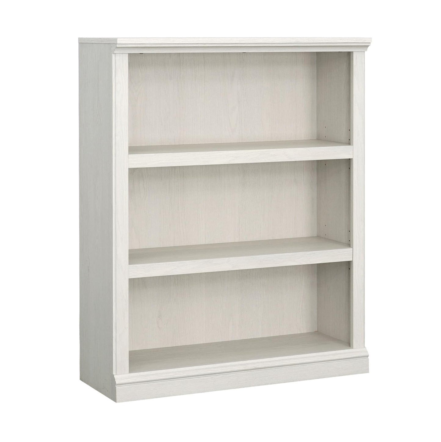 3 Shelf Display Bookcase w/ 2 Adjustable Shelves